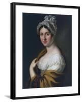 Portrait of Johanna Rosine Wagner, Born Patz-null-Framed Giclee Print
