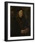 Portrait of Johannes Colmannus, Rector of the Convent of St. Agatha at Delft-Maarten van Heemskerck-Framed Art Print