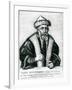 Portrait of Johannes Gutenberg-null-Framed Giclee Print