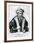 Portrait of Johannes Gutenberg-null-Framed Giclee Print