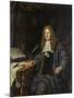 Portrait of Johannes Hudde-Michiel Van Musscher-Mounted Art Print