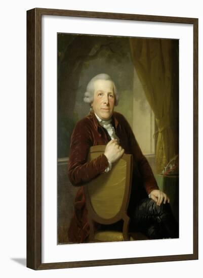 Portrait of Johannes Lublink II, Philosopher, Writer and Statesman-Johann Friedrich August Tischbein-Framed Art Print