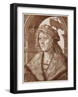 Portrait of Johannes Paumgartner, 1512-Hans Burgkmair-Framed Giclee Print