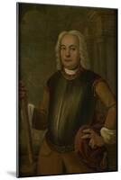 Portrait of Johannes Thedens, Governor-General of the Dutch East India Company-Jacobus Oliphant-Mounted Art Print