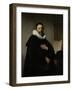 Portrait of Johannes Wtenbogaert-Rembrandt van Rijn-Framed Art Print