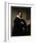 Portrait of Johannes Wtenbogaert-Rembrandt van Rijn-Framed Art Print