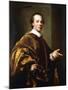 Portrait of John, 7th Earl of Galloway, Three-Quarter-Length, C.1758-Anton Raphael Mengs-Mounted Premium Giclee Print