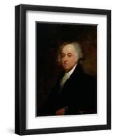 Portrait of John Adams, 1835-Asher Brown Durand-Framed Giclee Print