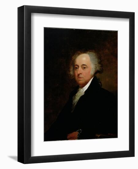 Portrait of John Adams, 1835-Asher Brown Durand-Framed Giclee Print