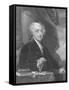 Portrait of John Adams-Stocktrek Images-Framed Stretched Canvas