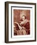 Portrait of John Calvin (1509-1564)-Ary Scheffer-Framed Premium Giclee Print