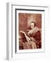 Portrait of John Calvin (1509-1564)-Ary Scheffer-Framed Premium Giclee Print