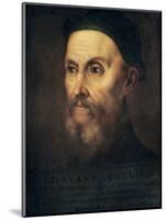 Portrait of John Calvin (1509-64)-Titian (Tiziano Vecelli)-Mounted Giclee Print