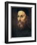 Portrait of John Calvin (1509-64)-Titian (Tiziano Vecelli)-Framed Premium Giclee Print