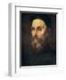 Portrait of John Calvin (1509-64)-Titian (Tiziano Vecelli)-Framed Premium Giclee Print