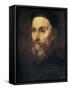 Portrait of John Calvin (1509-64)-Titian (Tiziano Vecelli)-Framed Stretched Canvas