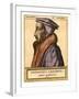 Portrait of John Calvin, 1562-null-Framed Giclee Print