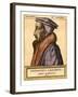 Portrait of John Calvin, 1562-null-Framed Giclee Print