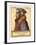 Portrait of John Calvin, 1562-null-Framed Giclee Print