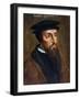 Portrait of John Calvin-null-Framed Giclee Print