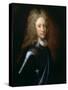 Portrait of John Campbell, 2nd Duke of Argyll (1678-1743) in Armour with a Garter Sash, C.1710-William Aikman-Stretched Canvas