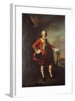 Portrait of John Campbell, 4th Earl of Loudon (1705-1782), Full-Length, in the Uniform of His…-Allan Ramsay-Framed Giclee Print