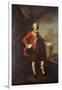 Portrait of John Campbell, 4th Earl of Loudon (1705-1782), Full-Length, in the Uniform of His…-Allan Ramsay-Framed Giclee Print