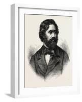 Portrait of John Charles Fremont-null-Framed Giclee Print