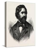 Portrait of John Charles Fremont-null-Stretched Canvas