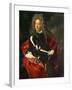 Portrait of John Churchill, 1st Duke of Marlborough-Adriaan van der Werff-Framed Giclee Print