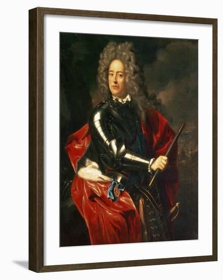 Portrait of John Churchill, 1st Duke of Marlborough-Adriaan van der Werff-Framed Giclee Print