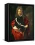 Portrait of John Churchill, 1st Duke of Marlborough-Adriaan van der Werff-Framed Stretched Canvas