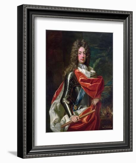 Portrait of John Churchill-Godfrey Kneller-Framed Giclee Print