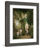 Portrait of John Cockburn Ross of Rochester and Shadwick-Alexander Nasmyth-Framed Giclee Print