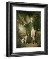 Portrait of John Cockburn Ross of Rochester and Shadwick-Alexander Nasmyth-Framed Giclee Print