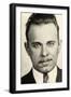 Portrait of John Dillinger-null-Framed Premium Photographic Print