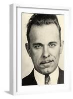 Portrait of John Dillinger-null-Framed Photographic Print