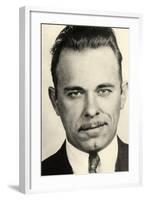 Portrait of John Dillinger-null-Framed Photographic Print