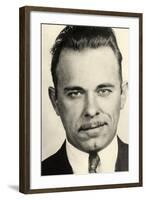 Portrait of John Dillinger-null-Framed Photographic Print