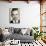 Portrait of John Dillinger-null-Framed Stretched Canvas displayed on a wall