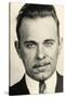 Portrait of John Dillinger-null-Stretched Canvas