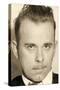 Portrait of John Dillinger-null-Stretched Canvas