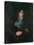 Portrait of John Donne, circa 1595-null-Stretched Canvas