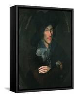 Portrait of John Donne, circa 1595-null-Framed Stretched Canvas