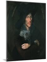 Portrait of John Donne, circa 1595-null-Mounted Giclee Print