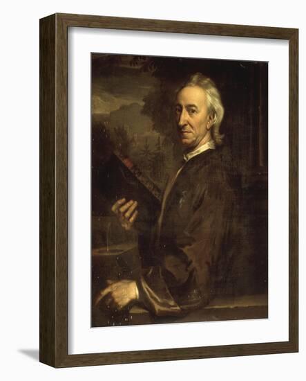 Portrait of John Evelyn-Godfrey Kneller-Framed Giclee Print