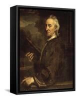 Portrait of John Evelyn-Godfrey Kneller-Framed Stretched Canvas