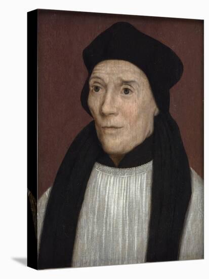 Portrait of John Fisher, Bishop of Rochester, Mid-16th Century-Hans Holbein the Younger-Stretched Canvas