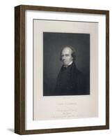 Portrait of John Flaxman, C1800-Richard Woodman-Framed Giclee Print