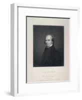 Portrait of John Flaxman, C1800-Richard Woodman-Framed Giclee Print